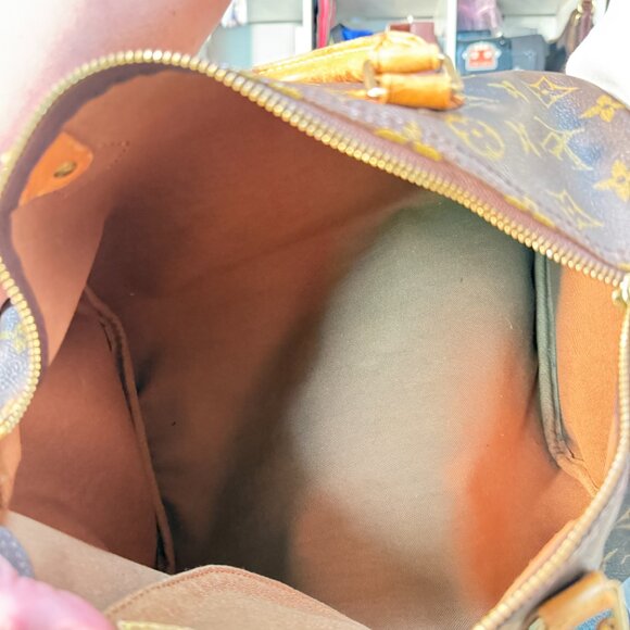 Vintage Louis Vuitton Speedy 30 Monogram with lock and key #310 - Picture 10 of 16